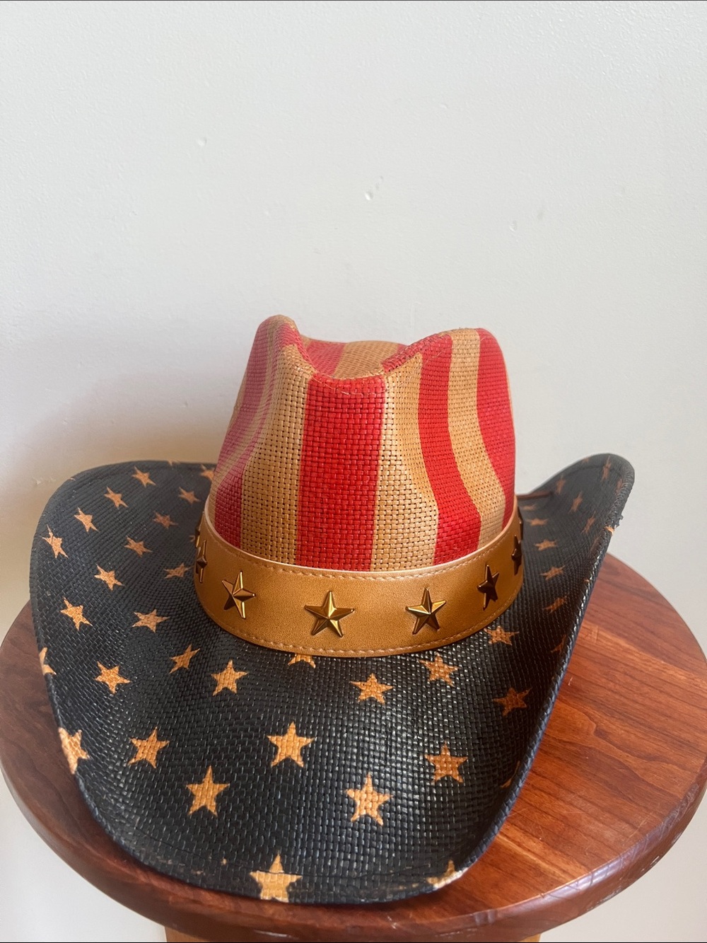 Peter Grimm stars and stripes  Western Gold Coast cowboy hat